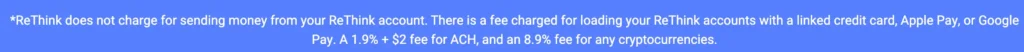 Rethink Pay Charge